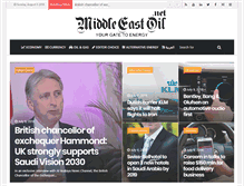 Tablet Screenshot of middleeastoil.net